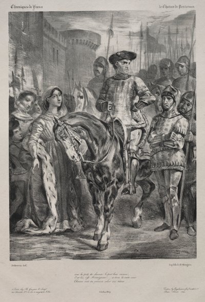 Duguesclin von Eugène Delacroix