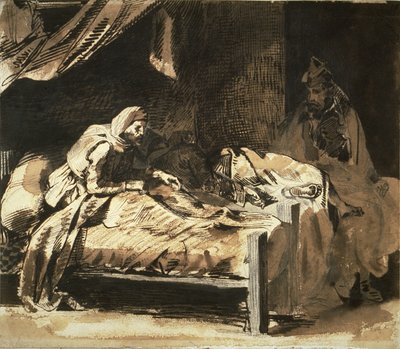 Militärkrankenhaus von Eugène Delacroix