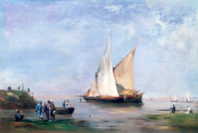 Die Ufer des Nils, 1874 von Eugène Fromentin