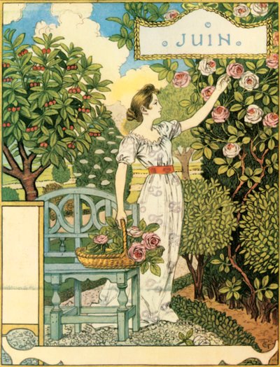 Juni, 1896 von Eugene Grasset