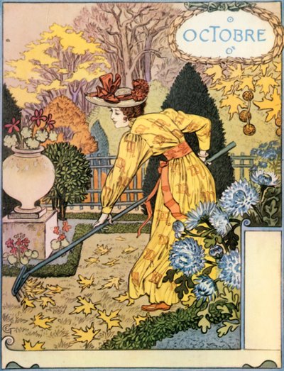 Oktober, 1896 von Eugene Grasset