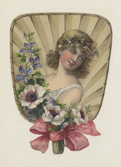 Mädchen mit Blumen von European School