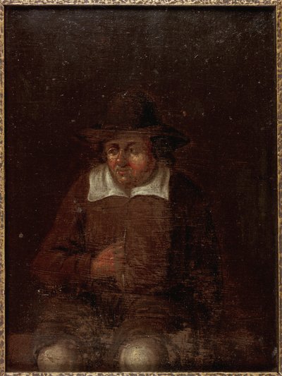 Sitzender Mann von European School