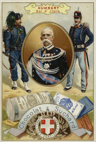 Umberto I., König von Italien von European School