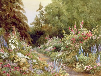Staudenbeet von Evelyn L. Engleheart