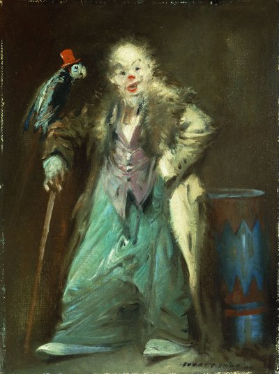 Pollys Clown von Everett Shinn