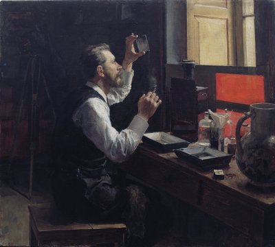 Amateurfotograf von Evgeniy Iosipovich Bukovetsky