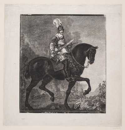Karel van Mander: Christian IV zu Pferd von F. Hendriksen