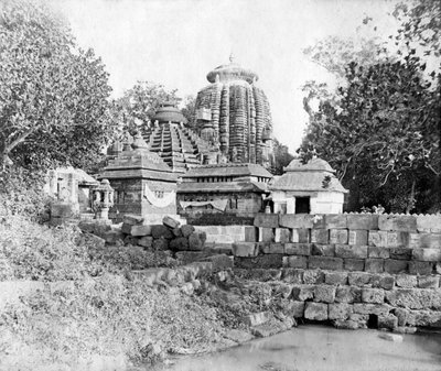 Lingaraj-Tempel, Bhubaneswar, Orissa, Indien, 1905-1906 von F. L. Peters