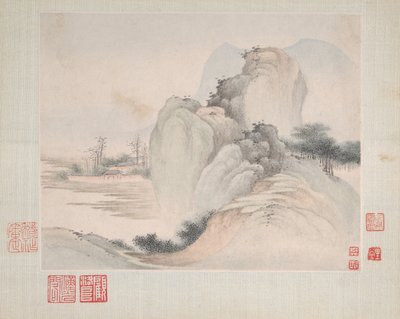 Landschaften für Yuweng, datiert 1673 von Fan Qi