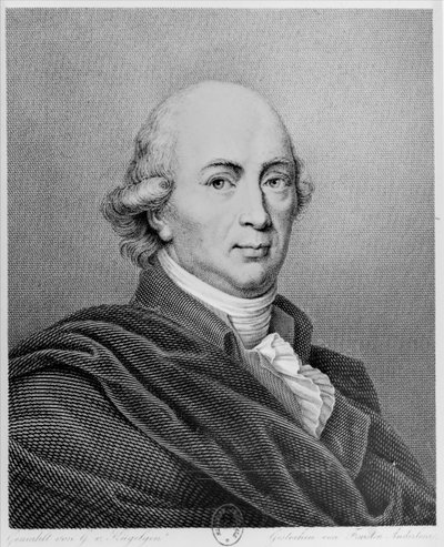 Porträt von Johann Gottfried Herder von Faustino Anderloni