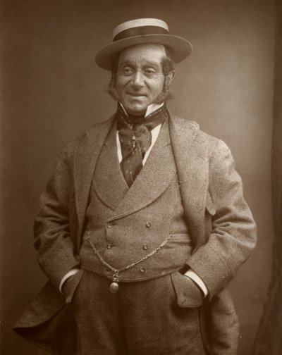 David James, britischer Schauspieler, 1884 von Fehrenbach