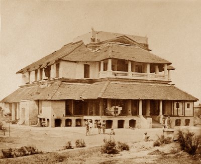 Banks House, Lucknow von Felice Beato