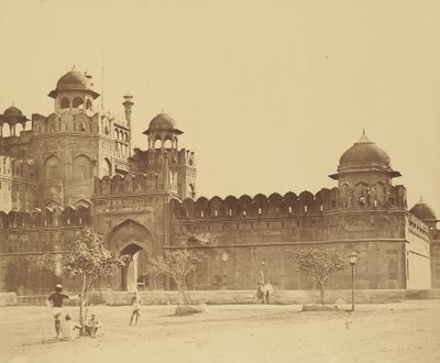 Lahore-Tor des Palastes von Felice Beato