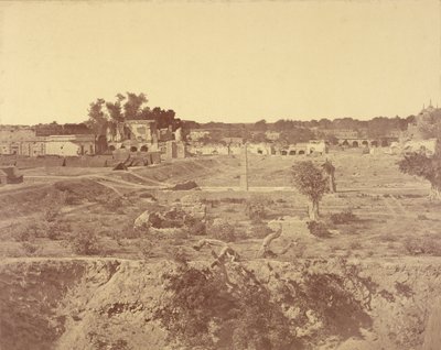 Letzte Brechbatterie Delhie Watergate von Felice Beato