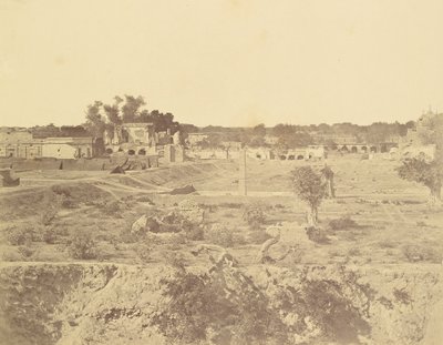 [Position der Zollhaus-Batterie] von Felice Beato
