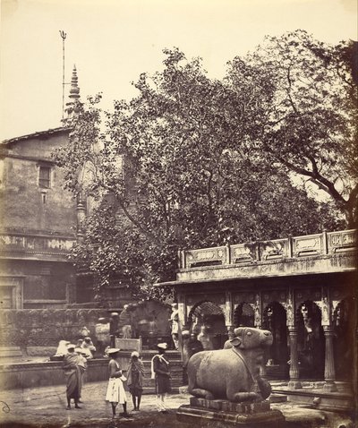 Heiliger Brunnen (Benares) von Felice Beato
