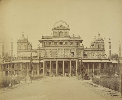 Der Königspalast im Kaiserbagh von Felice Beato