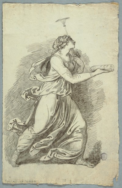 Polyhymnia, Muse der Beredsamkeit von Felice Giani