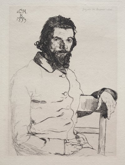 Charles Méryon, 1884 von Felix Bracquemond