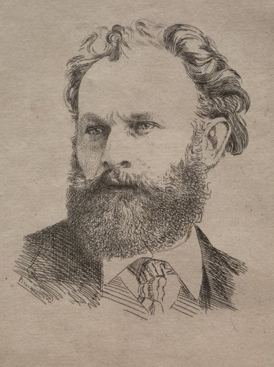 Edouard Manet von Felix Bracquemond