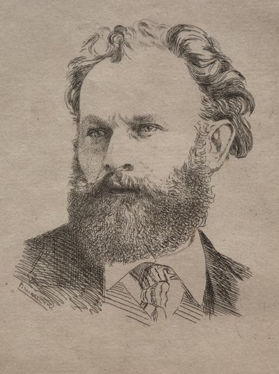 Édouard Manet, 1867 von Felix Bracquemond