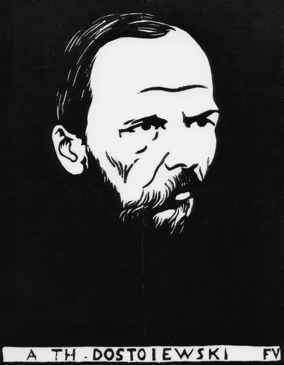An Th. Dostoiewski von Felix Edouard Vallotton