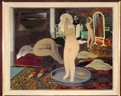 Femmes à leur toilette von Felix Edouard Vallotton