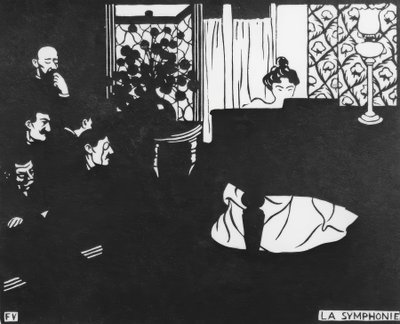 Die Symphonie von Felix Edouard Vallotton