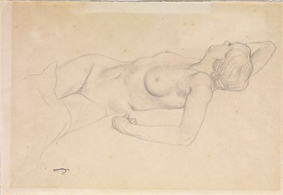 Liegender Akt von Felix Edouard Vallotton