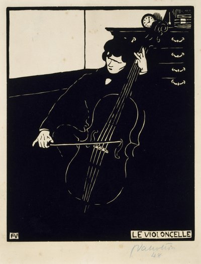Das Cello von Felix Edouard Vallotton