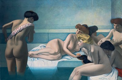 Das türkische Bad von Felix Edouard Vallotton