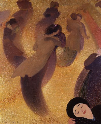 Der Walzer La Valse von Felix Edouard Vallotton