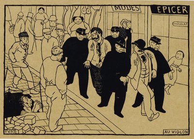 Zum Nick, 1893 von Felix Edouard Vallotton