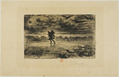 Der Maler der Meereslandschaften von Felix Hilaire Buhot