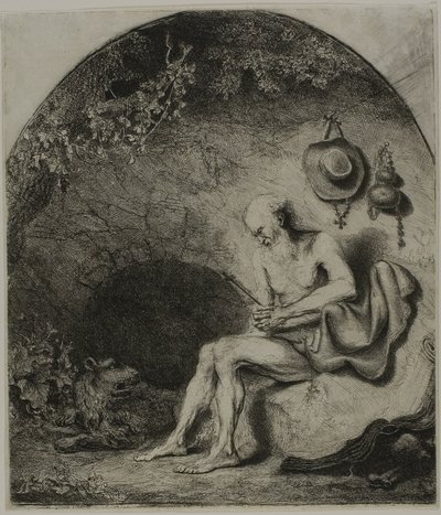 Heiliger Hieronymus in Buße von Ferdinand Bol
