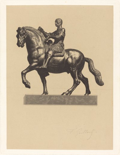 Gattamelata von Ferdinand Gaillard after Donatello