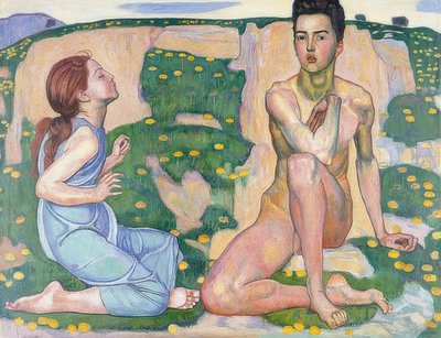 Der Frühling von Ferdinand Hodler