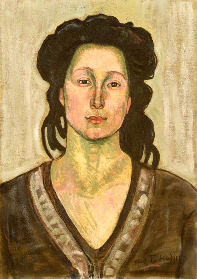 Porträt von Jeanne Cerani, 1910 von Ferdinand Hodler