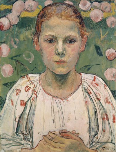 Porträt von Käthe von Bach von Ferdinand Hodler