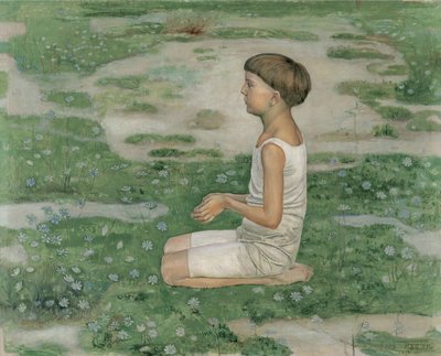 Die Anbetung II, 1894 von Ferdinand Hodler