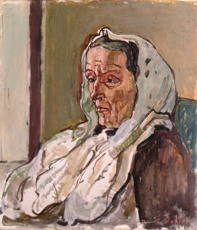 Die kranke Esther Jacques von Ferdinand Hodler