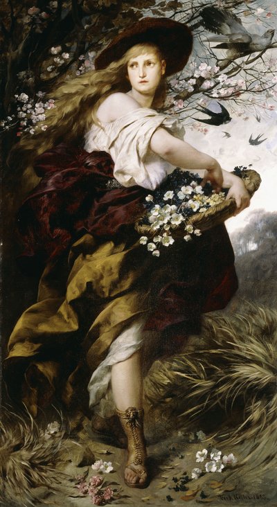Flora, 1883 von Ferdinand Keller