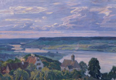 Klingenzell am Rhein von Ferdinand Kruis