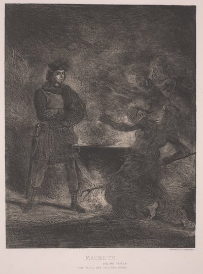 Macbeth von Ferdinand Victor Eugene Delacroix