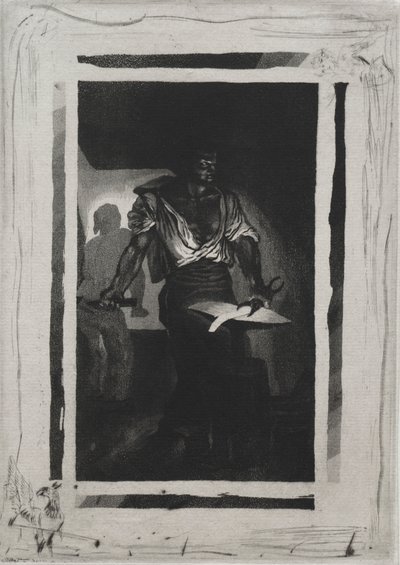 Der Schmied von Ferdinand Victor Eugene Delacroix