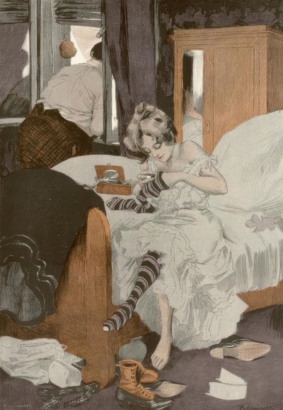 Auf der Hochzeitsreise von Ferdinand von Reznicek