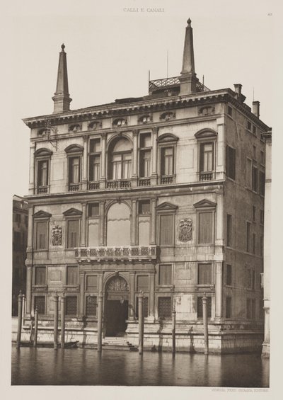 Concina-Palast von Ferdinando Ongania