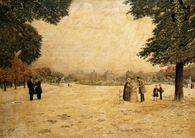 Jardin des Plantes, Paris, 1904 von Fernand Auguste Besnier