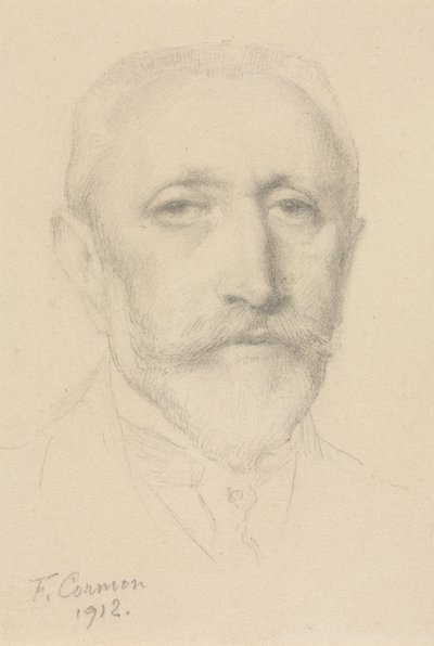 Selbstporträt von Fernand Cormon
